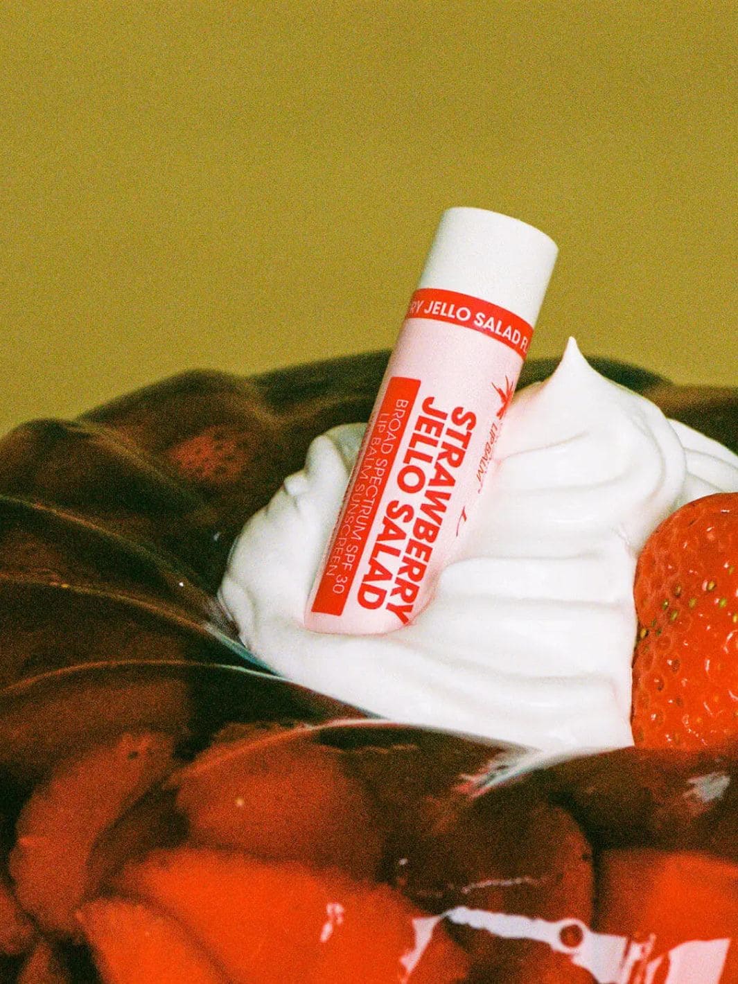 Strawberry Jello Salad SPF 30 Lip Balm Sunscreen